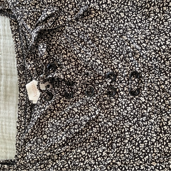 Auguste the Label Black and White Floral Dress - Picture 1 of 7